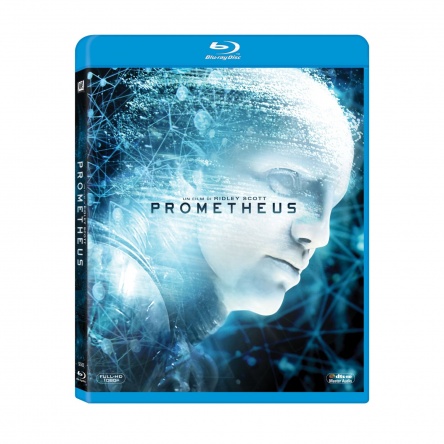 Locandina italiana DVD e BLU RAY Prometheus 